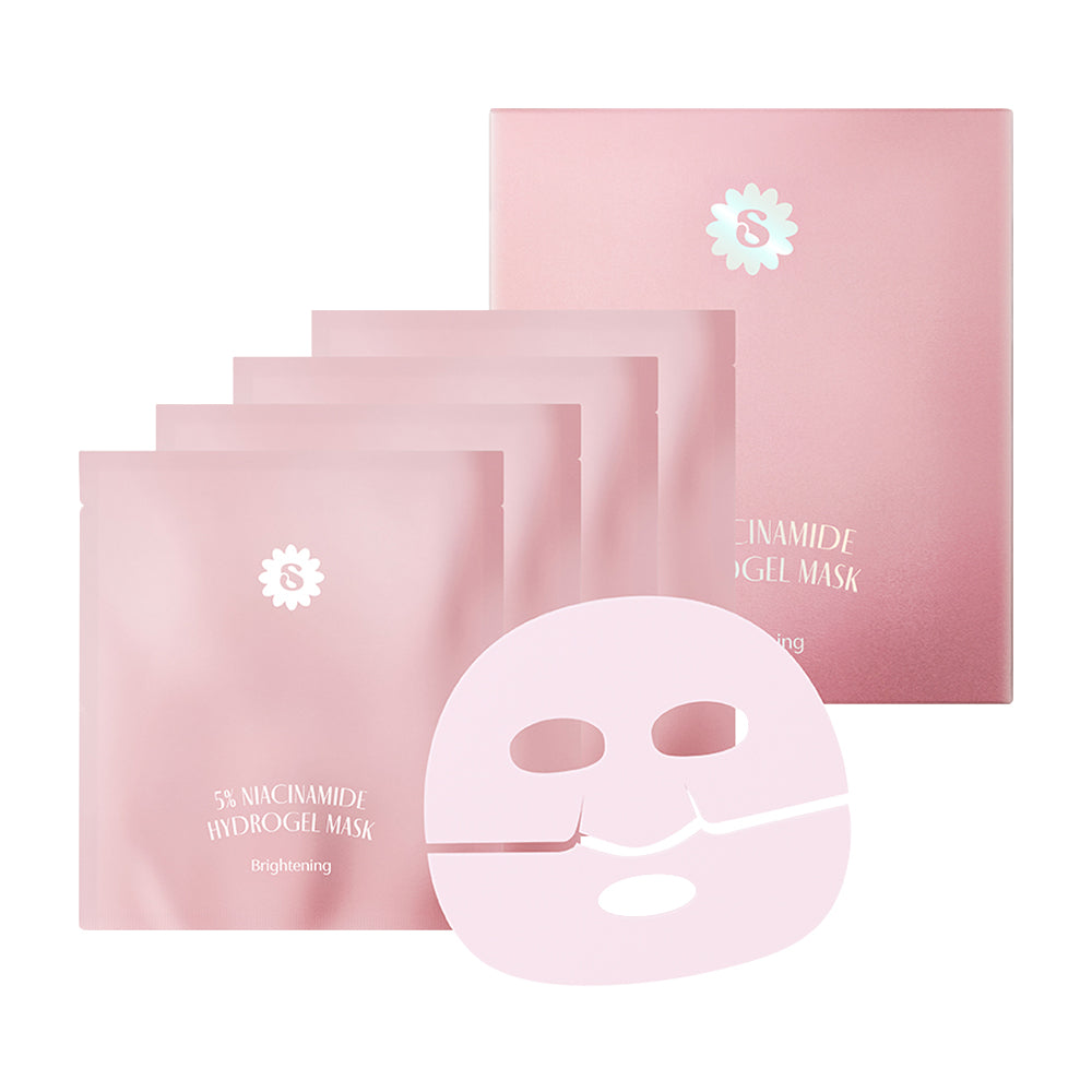 SUPERMOM 5 Niacinamide Hydrogel Mask [32g (Pack of 4)