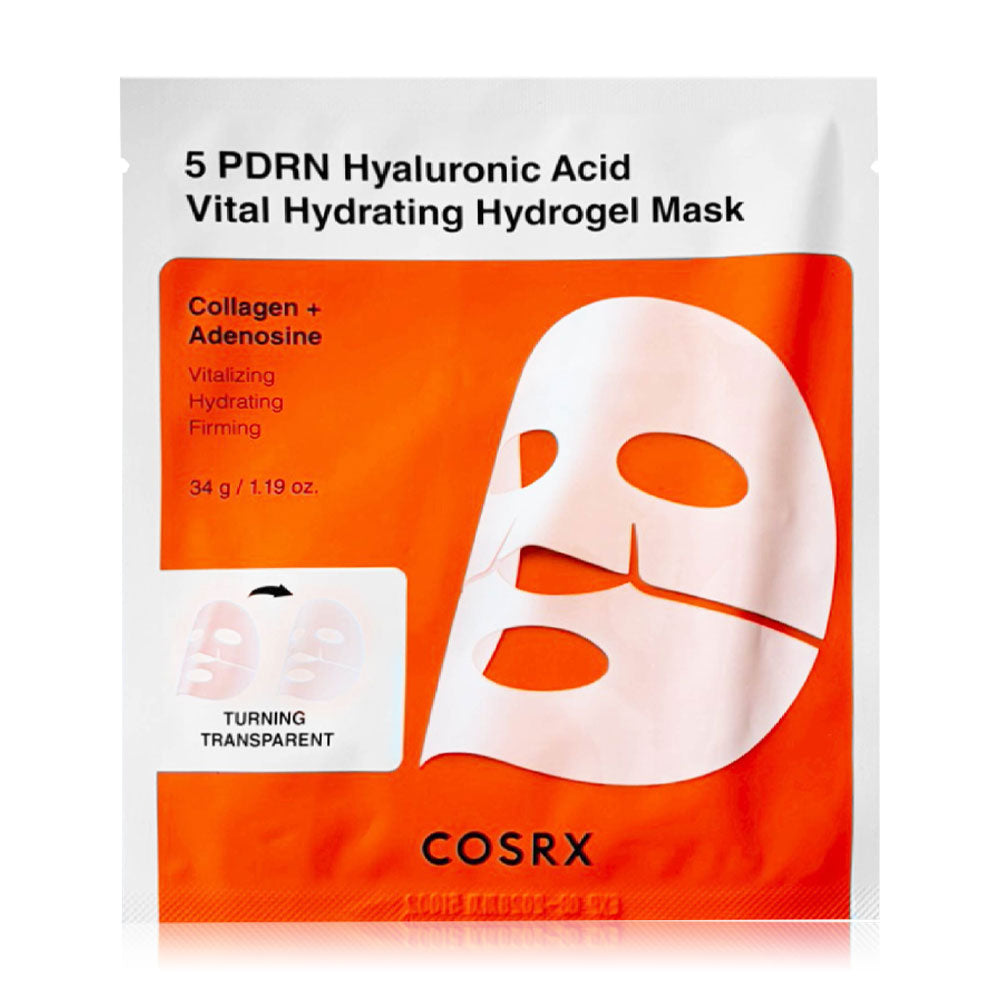 COSRX 5 PDRN Hyaluronic Acid Vital Hydrating Hydrogel Mask (1 Sheets)