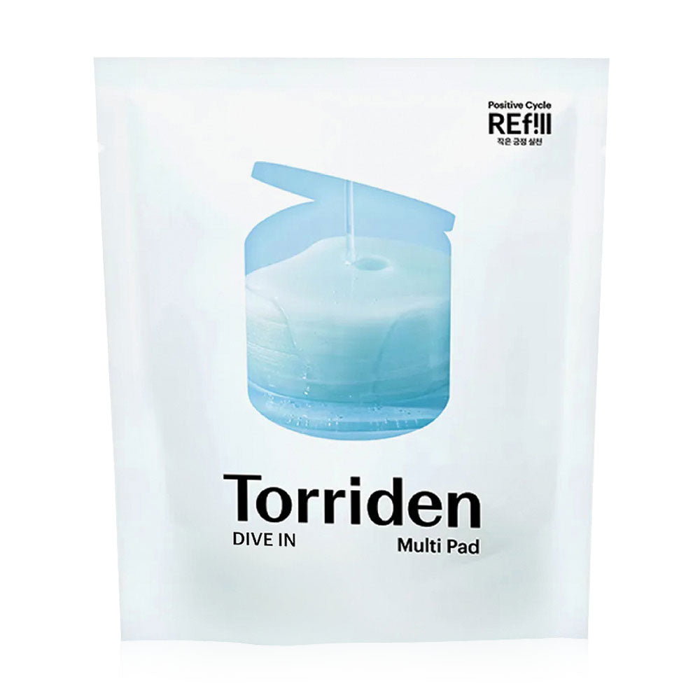 Torriden Dive In Multi Pad Refill 80 Pads are toner pads that provide deep hydration and cool the skin.