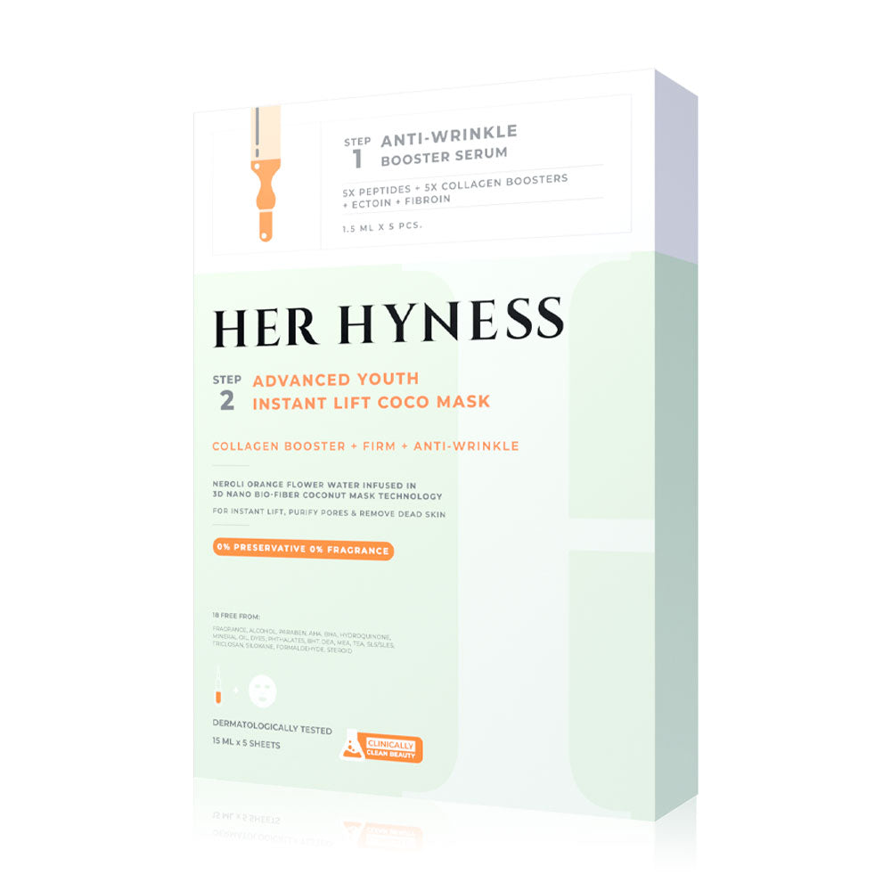 HER HYNESS Advanced Youth Instant Lift Coco Mask (Box) 5 pcs