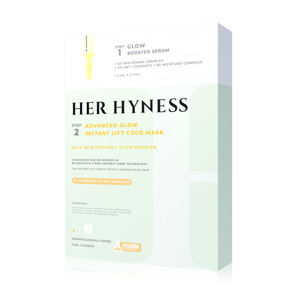 HER HYNESS Advanced Glow Instant Lift Coco Mask (Box) 5 pcs