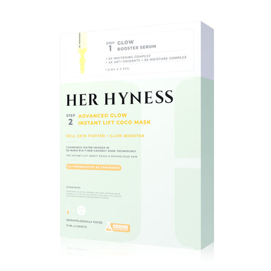 HER HYNESS Advanced Glow Instant Lift Coco Mask (Box) 5 pcs