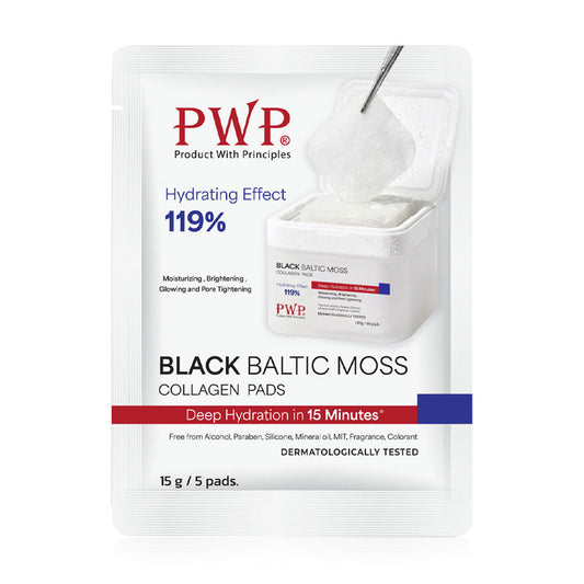PWP Black Baltic Moss Collagen Pads 15g (Pack of 5)