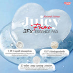 Beauty Buffet Juicy Prime 3Fx Essence Pad 80 Pads: 3-in-1 essence pads from Beauty Buffet that complete your skincare routine, revealing smooth, strong, and hydrated skin.