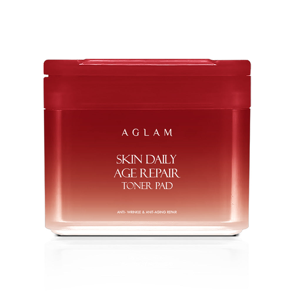 AGLAM Skin Daily Age Repair Toner Pad 60 Pads: Toner pads from AGLAM for firmer, wrinkle-free skin.