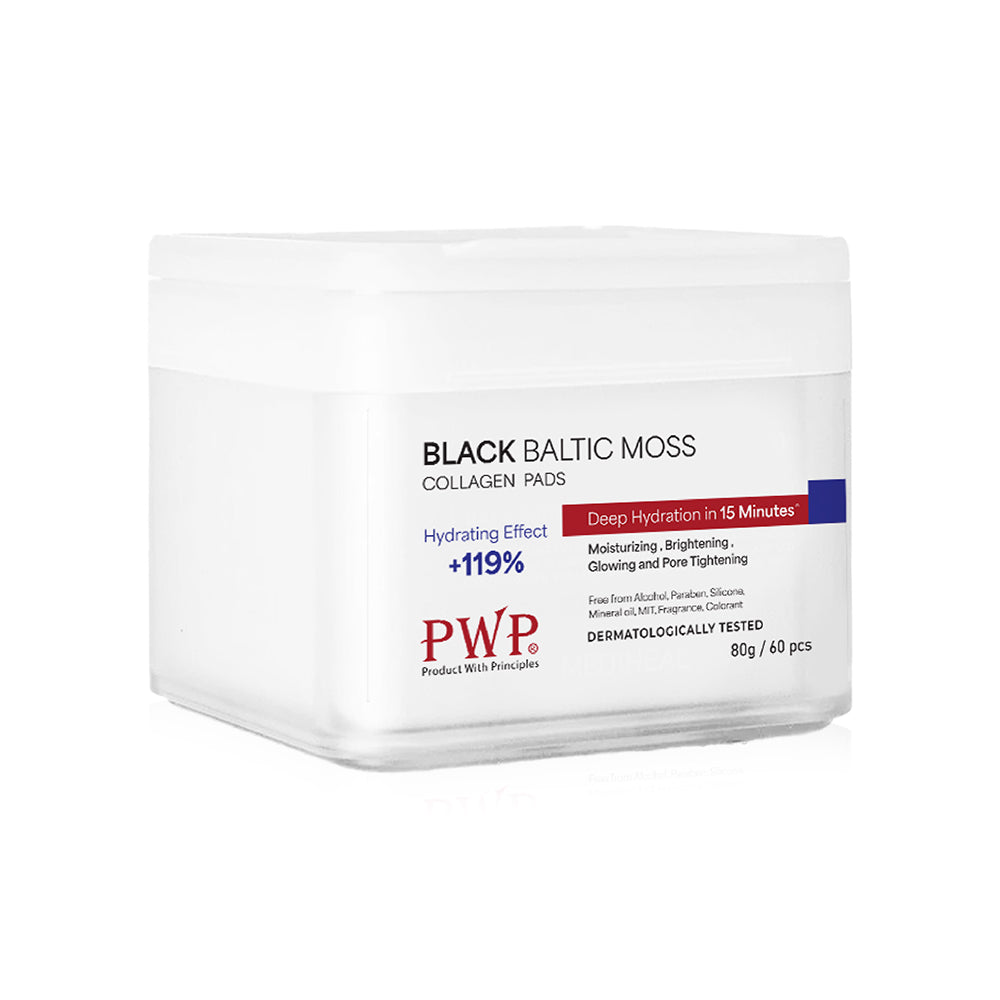 PWP Black Baltic Moss Collagen Pads 180g (Pack of 60)