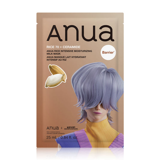 K-pop Demon Hunters X ANUA Rice Intensive Moisturizing Milk Mask 25ml