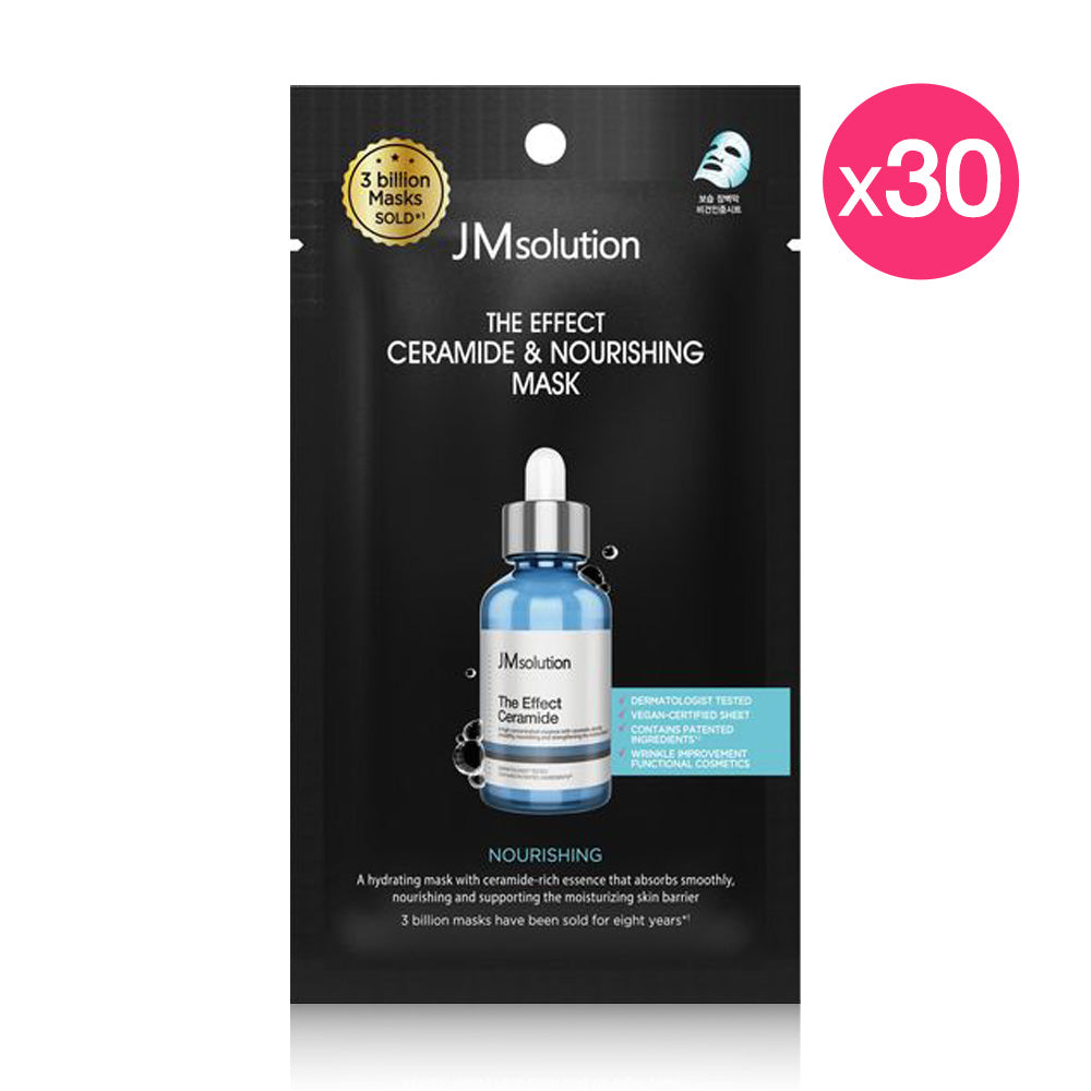 JM Solution The Effect Ceramide Nourishing Mask [24ml (Pack of 30)