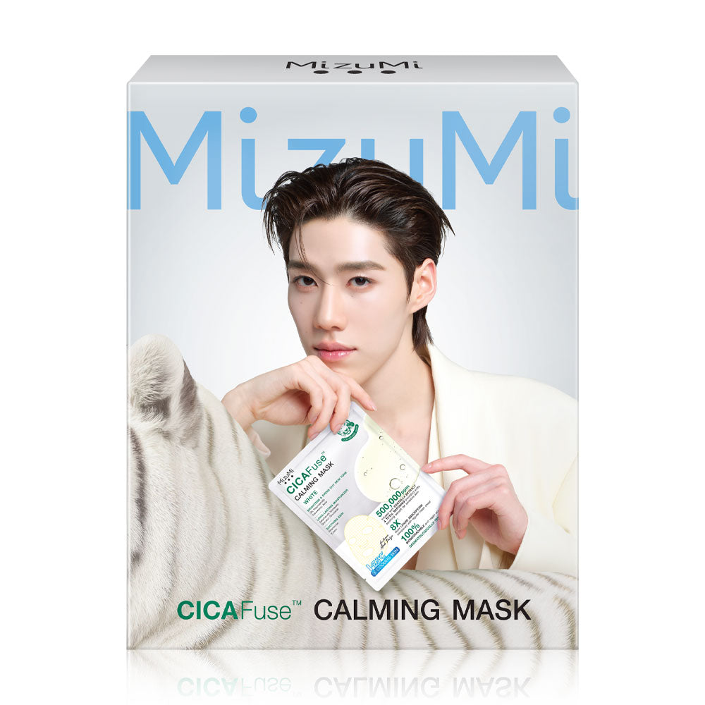 MizuMi CICAFuse Calming Mask White Box [30ml (Pack of 5)