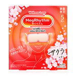 Megrhythm Steam Eye Mask 5pcs #Sakura