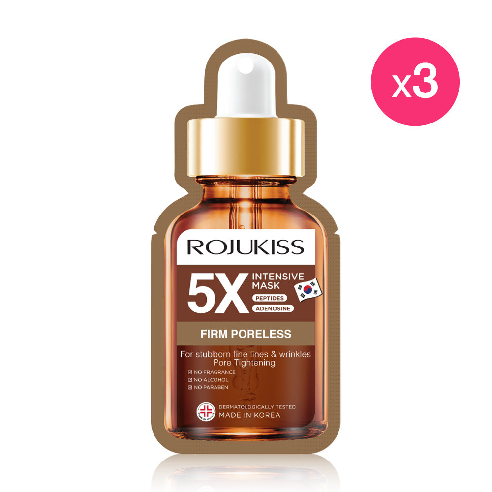 Rojukiss Firm Poreless 5X Intensive Mask [25ml (Pack of 3)