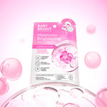 Baby Bright Melatonin Jelly Mask Sheet Brightening [25g (Pack of 10)