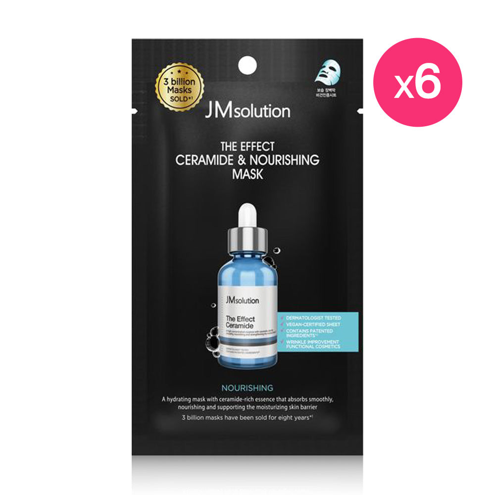 JM Solution The Effect Ceramide Nourishing Mask [24ml (Pack of 6)