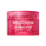 Glad2Glow Damask Rose Brightening Gel Mask 50g