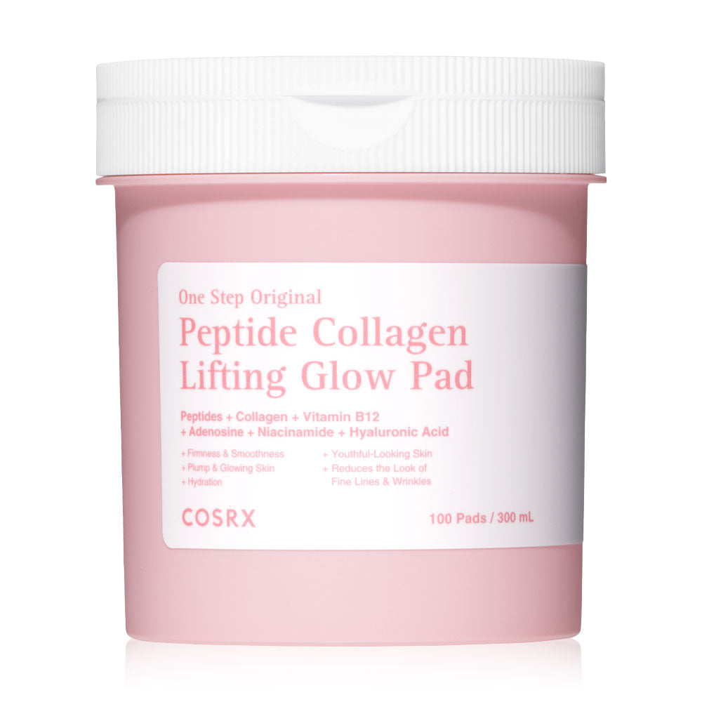 COSRX One Step Original Peptide Collagen Lifting Glow Pad 300ml (Pack of 100)