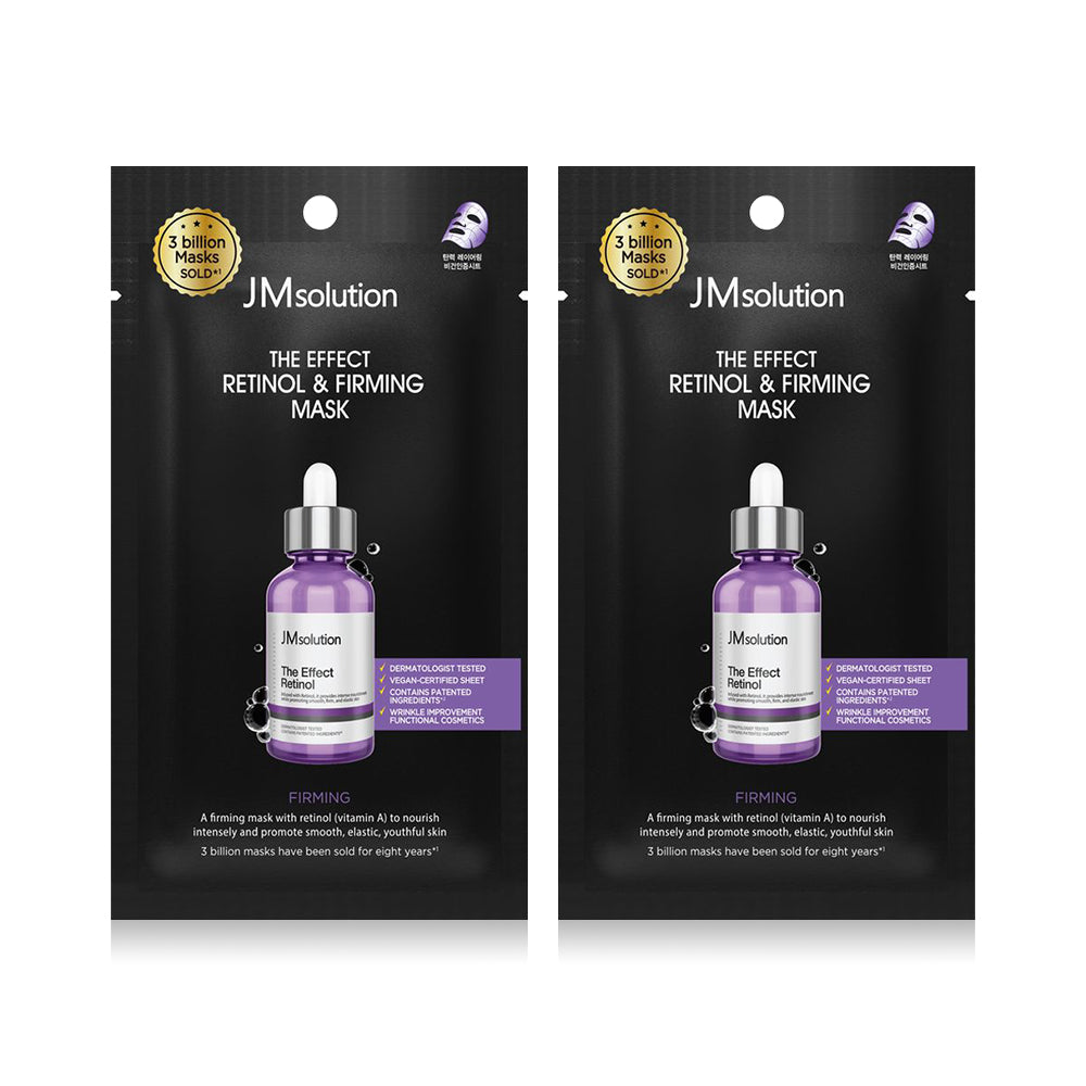 JMSOLUTION The Effect Retinol & Firming Mask [24ml (Pack of 2)