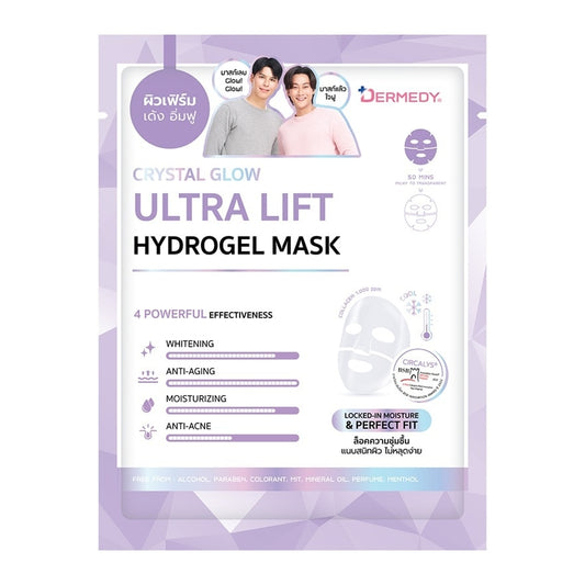 Dermedy Hydrogel Mask Crystal Glow Ultra Lift 1'S