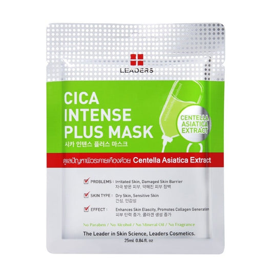 Leaders Cica Intense Plus Mask 1's