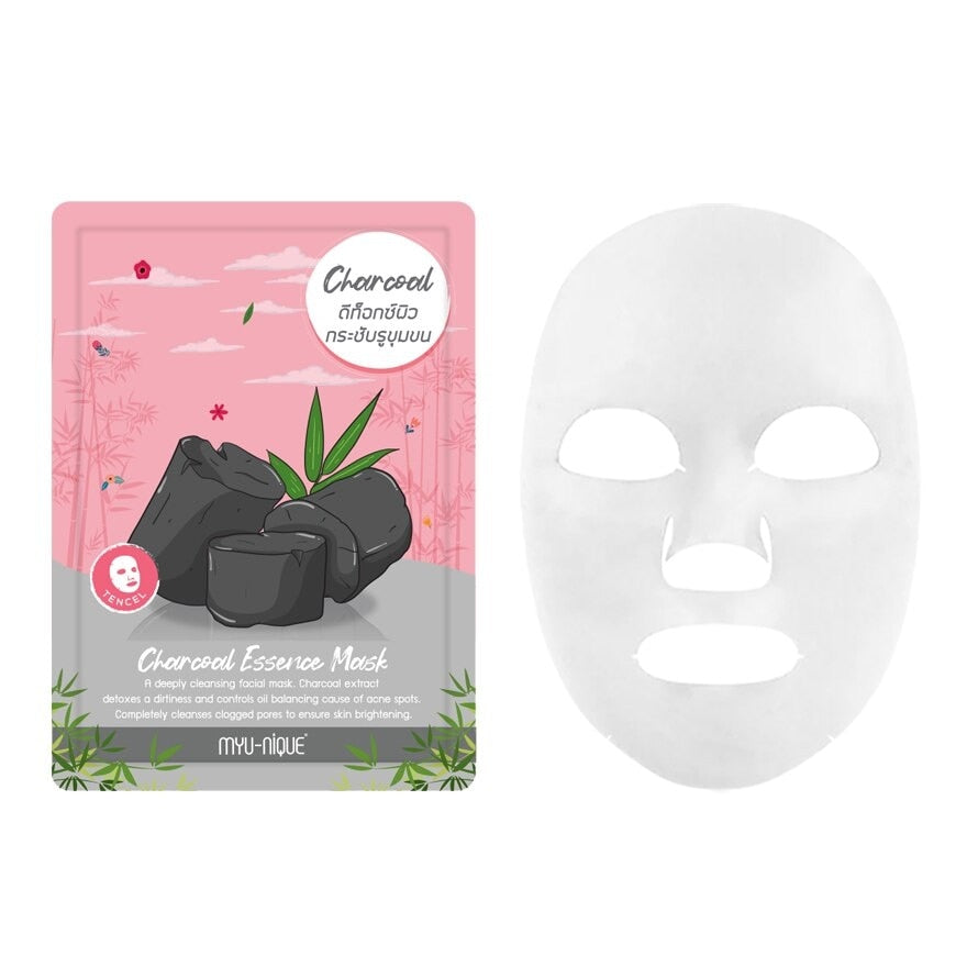 Myu-Nique Charcoal Essence Mask 1'S
