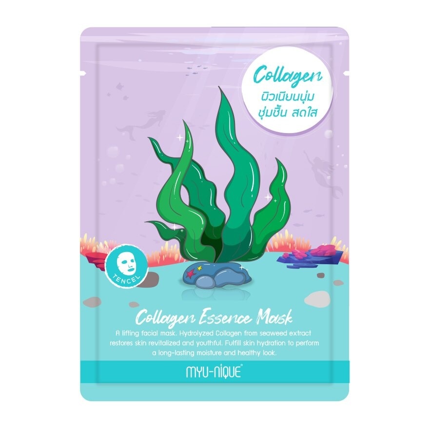 Myu-Nique Collagen Essence Mask 1'S