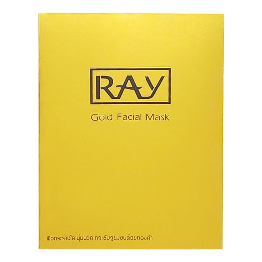 RAY Gold Facial Mask 10'S