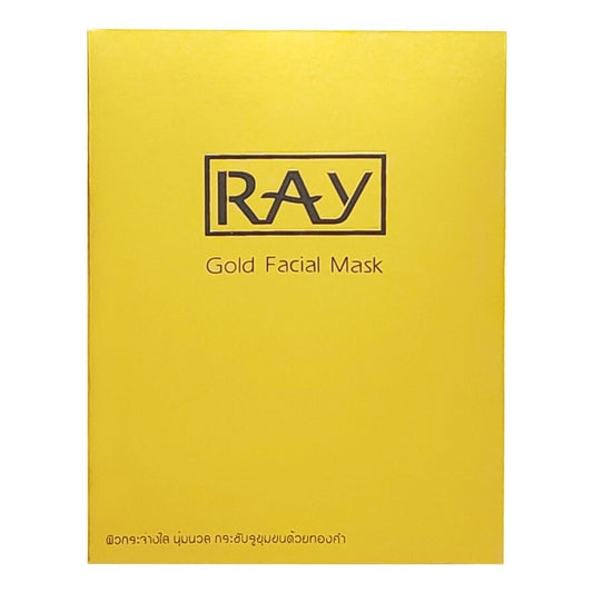 RAY Gold Facial Mask 10'S