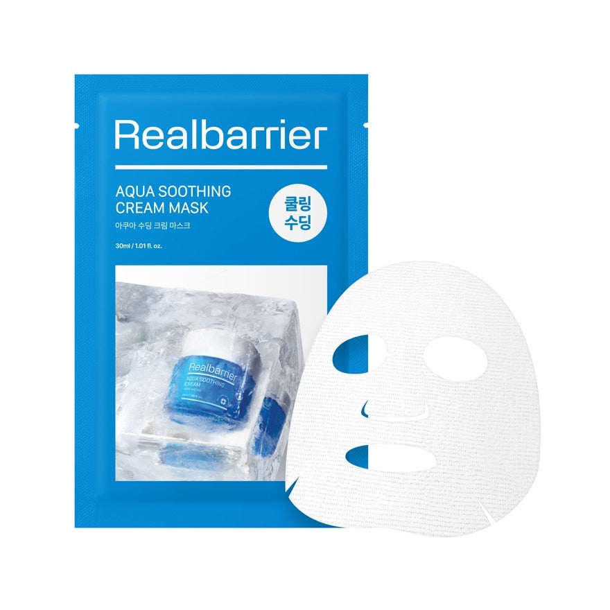 Real Barrier Aqua Soothing Cream Mask 1'S