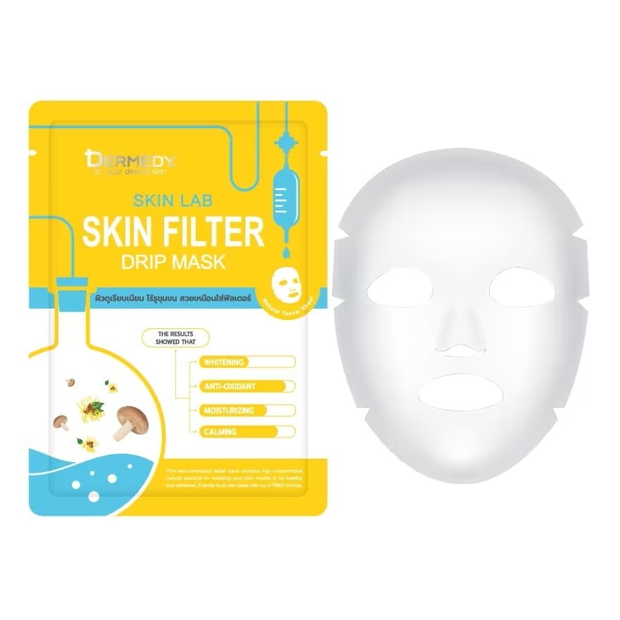 Dermedy Skin Lab Skin Filter Drip Mask 1'S