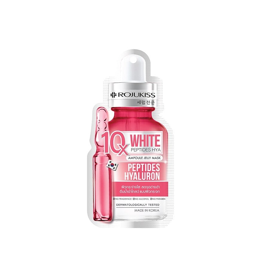 Rojukiss White Peptides Hya 10X Ampoule Jelly Mask 1'S