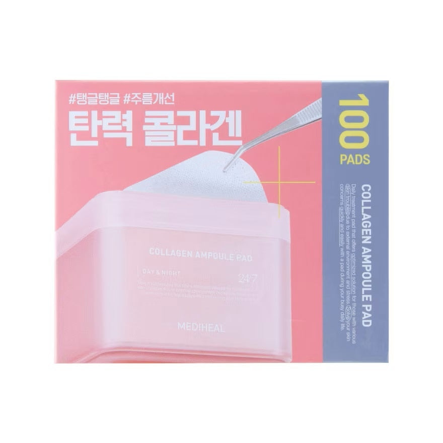 Mediheal Collagen Ampoule Pad 100'S