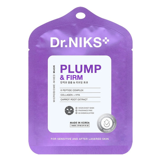 Dr.NIKS Microbiome-Mixed Mask Plump Firm 1'S