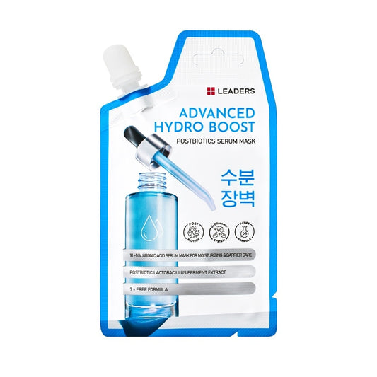 Leaders Advanced Hydro Boost Postbiotics Serum Mask 20 Ml.