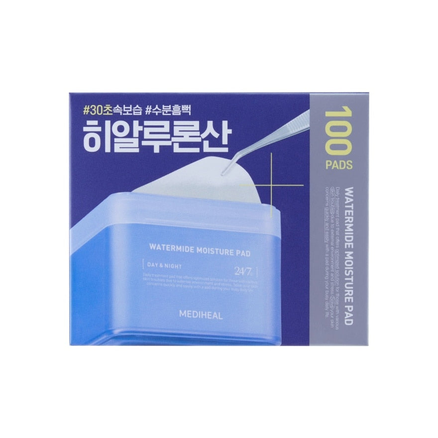 Mediheal Watermide Moisture Pad 100'S