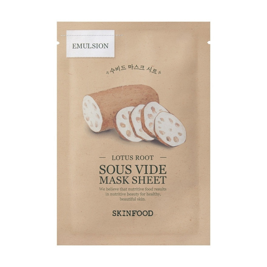 Skinfood Lotus Root Sous Vide Mask Sheet 1'S