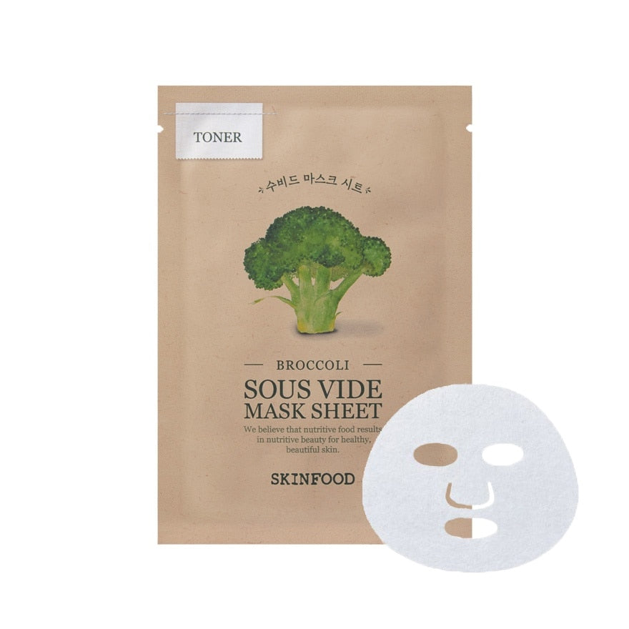 Skinfood Broccoli Sous Vide Mask Sheet 1'S
