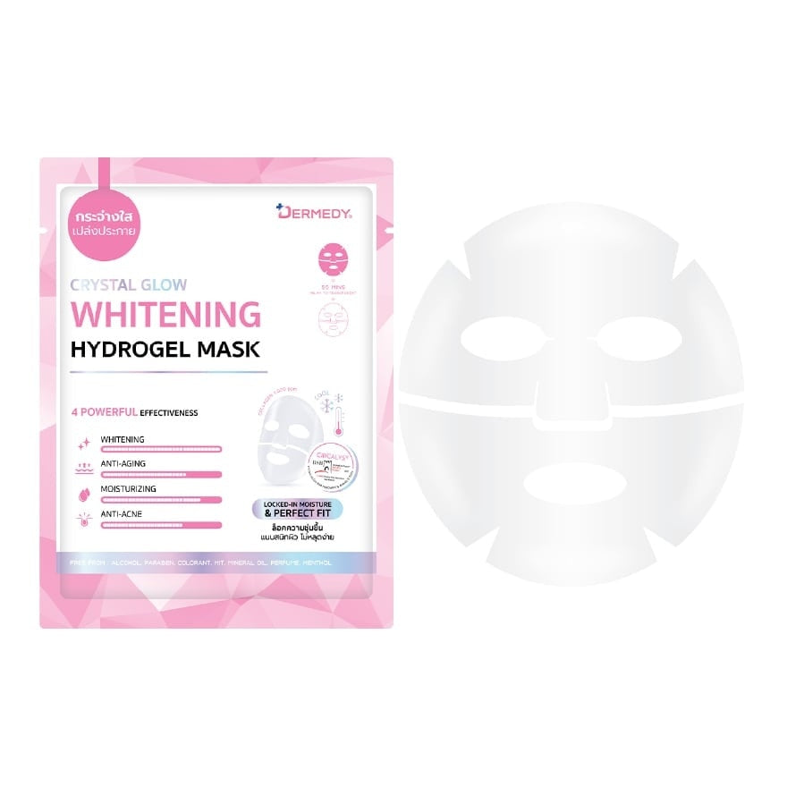 Dermedy Hydrogel Mask Crystal Glow Whitening 1'S