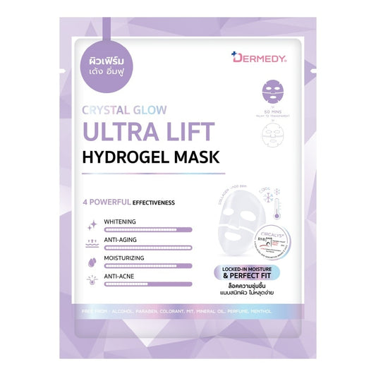 Dermedy Hydrogel Mask Crystal Glow Ultra Lift 1'S