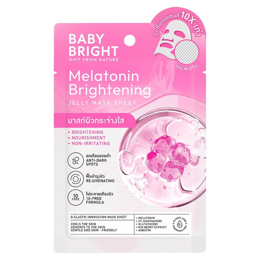 Baby Bright Jelly Mask Sheet Melatonin Brightening 1'S