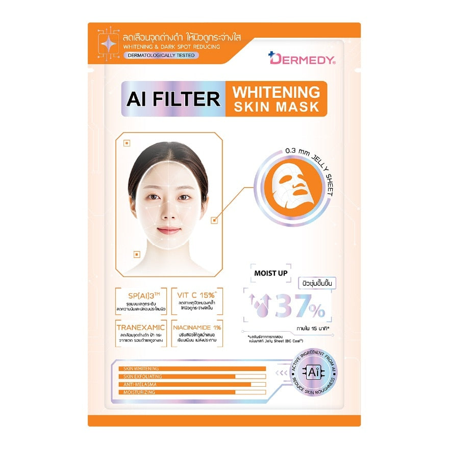Dermedy AI Filter Whitening Skin Mask 1'S