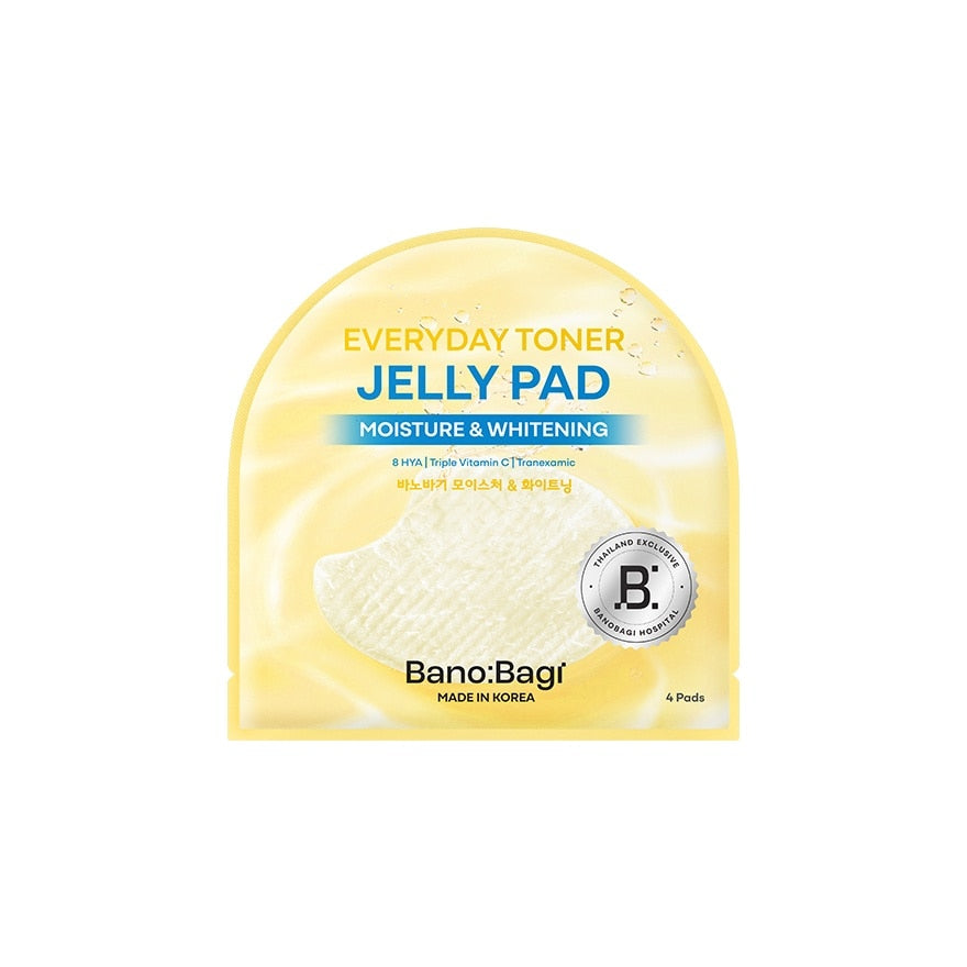 Banobagi Everyday Toner Jelly Pad Moisture Whitening 4'S