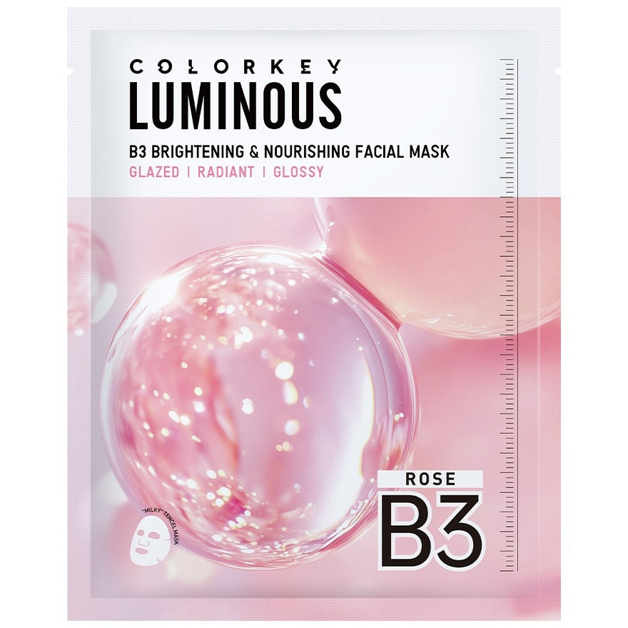 Colorkey Luminous B3 Brightening Nourishing Facial Mask 30ml. 1pcs.