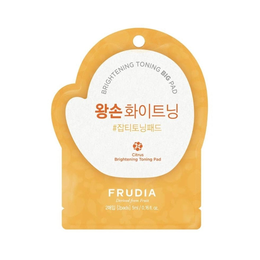 Frudia Citrus Brightening Toning Pad (Pouch) 2'S