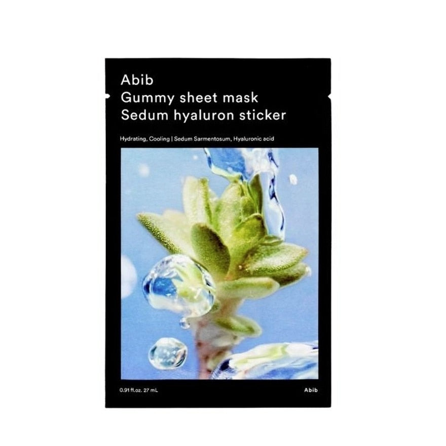 Abib Gummy Sheet Mask Sedum Hyaluron Sticker 1'S
