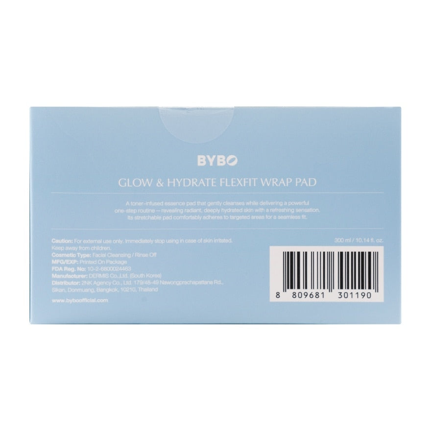 Bybo Glow Hydrate Flexfit Wrap Pad 100'S