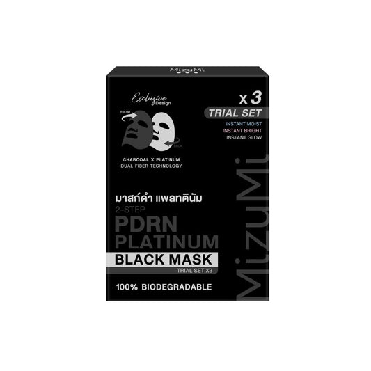 MizuMi PDRN Platinum Black Mask Trial Set