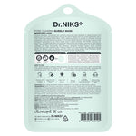 Dr.NIKS Pore Clearing Bubble Mask Moisture Lock 1'S