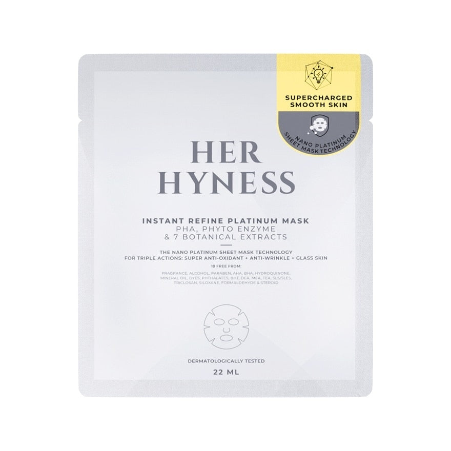 Her Hyness Instant Refine Platinum Mask 1'S