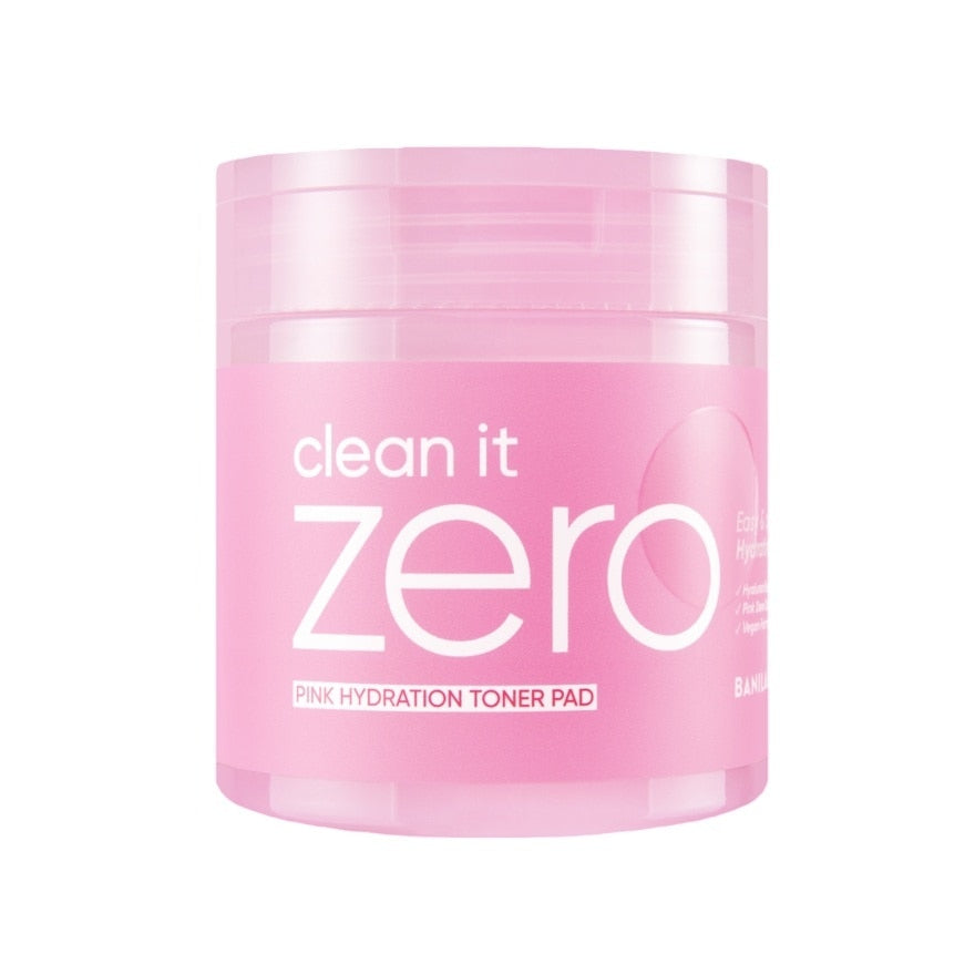 Banila Co Toner Pad Clean it Zero Pink Hydration 70'S