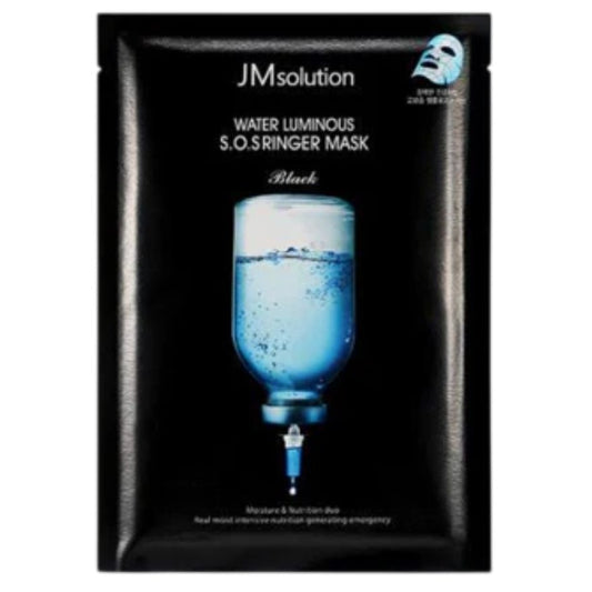 JMsolution Mask Water Luminious S.O.S Ringer Black 1'S