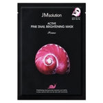 JMsolution Mask Active Pink Snail Brightening Prime 1'S